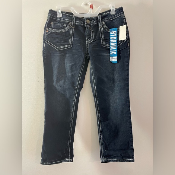 Hydraulic Jeans Hydraulic Bailey Low Rise Cropped Jeans 9 Poshmark